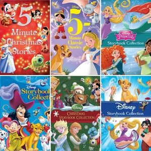 6 x Disney Storybook Collection & 5-Minutes Stories